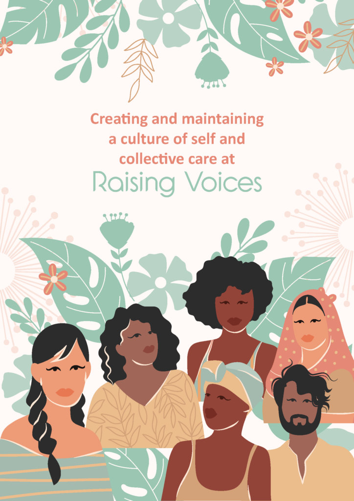 Homepage Raising Voices